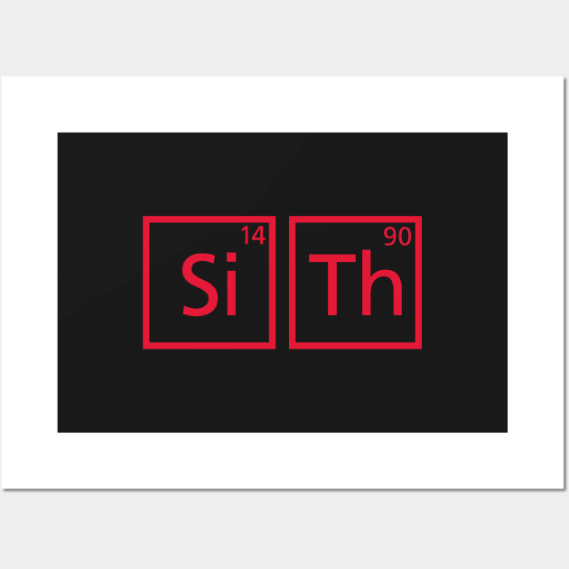 Sith Element Wall Art by UncleAvi